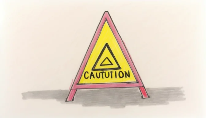 Caution sign