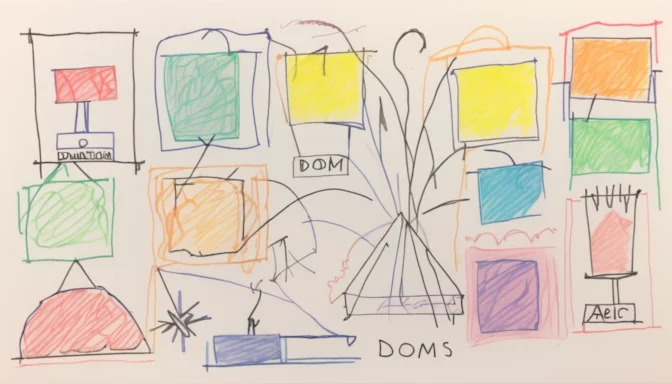 DOM nodes and objects representation