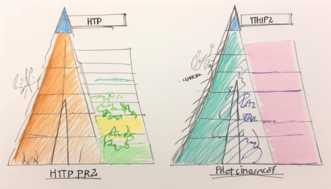 Comparison chart between HTTP and HTTP2