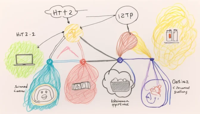 Illustration of HTTP2 and its key features