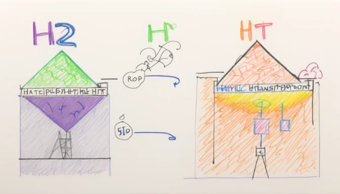 Infographic comparing HTTP2 and HTTP3