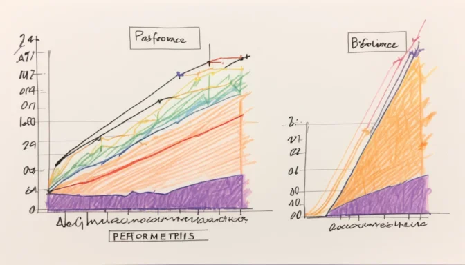 Graph showing performance metrics before and after minification