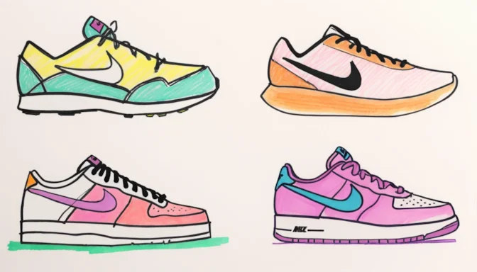 Amazon and Nike logos illustrating multi-channel retailing