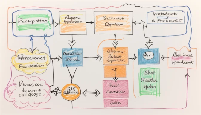 Flowchart showing steps of a preconnect operation