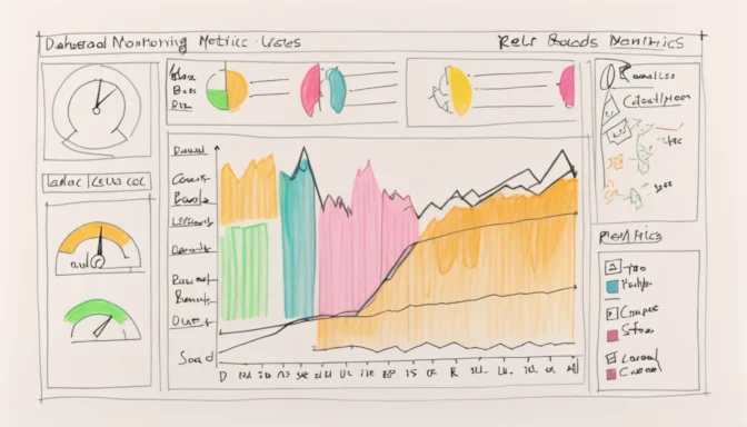 Dashboard displaying Real User Monitoring metrics