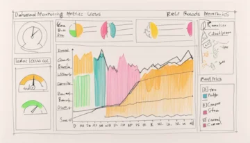 Dashboard displaying Real User Monitoring metrics