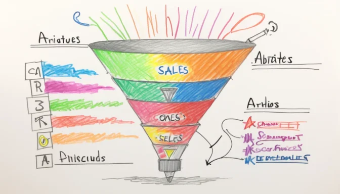 Attributes of a good sales funnel highlighted