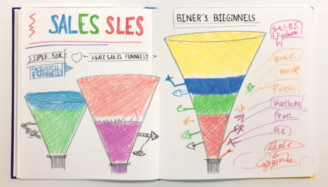 Beginner's guide book to sales funnels