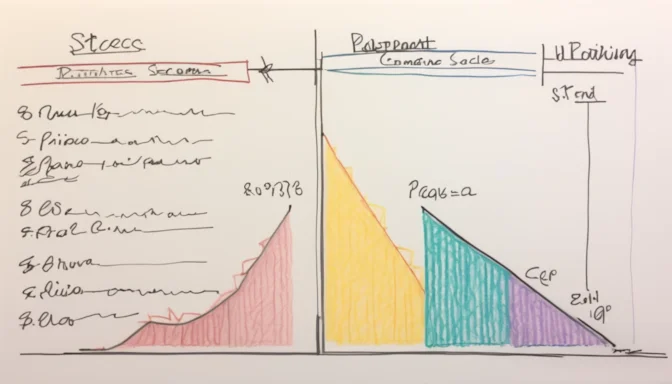 Comparative scales displaying USPS and UPS pricing