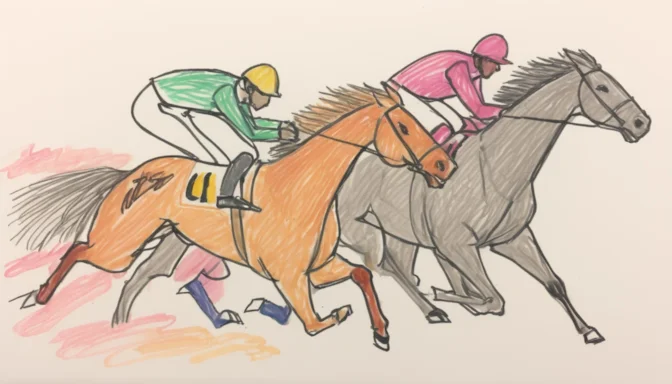 A horse race symbolizing how Speed Index can apply in various contexts