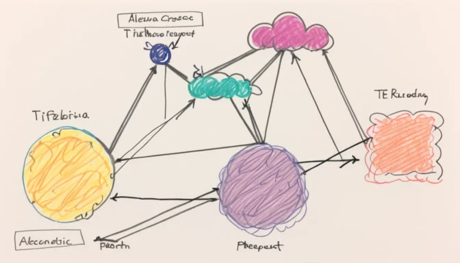 Diagram showing the phases of a network request including TTFB