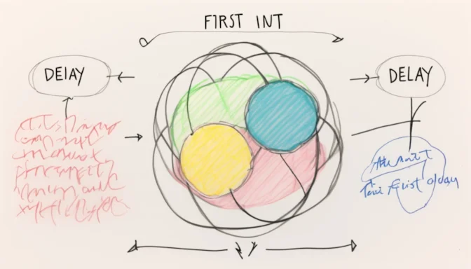 Venn diagram comparing TTI and First Input Delay